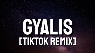 Capella Grey  Gyalis TikTok Fast Remix Lyrics  its just the vibe Im that guy [upl. by Holbrook]