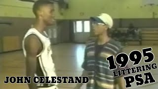 1995 PISCATAWAY HS Littering PSA Commercial starring JOHN CELESTAND BIG STARS LOST TAPES [upl. by Allimrac]