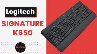 Logitech Signature K650 The Ultimate Wireless Keyboard [upl. by Arikahc852]