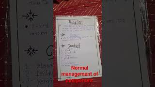 normal management of puerperium [upl. by Naibaf928]