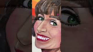 Laverne amp Shirley Painting on Wood by Carrie Milburn [upl. by Adnahsed]