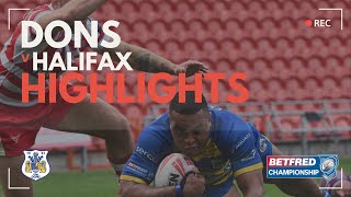 Dons 16 Halifax 17  Highlights [upl. by Camel]