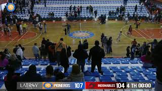 PIONEROS VS INDOMABLES EN VIVO [upl. by Acile308]