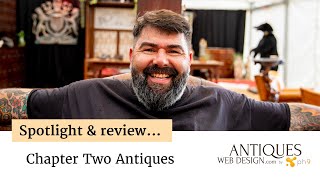 Chapter Two Antiques  Client spotlight and website review [upl. by Eldorado]