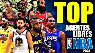 TOP 50 MEJORES AGENTES LIBRES NBA 2024 🚨💣 Predicciones 🔥 ULTIMA HORA NBA [upl. by Seaman]