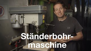 Kurzeinweisung Ständerbohrmaschine [upl. by Htiekal]