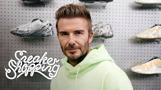 David Beckham Goes Sneaker Shopping With Complex [upl. by Akimal971]