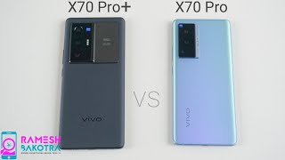 Vivo X70 Pro Plus vs Vivo X70 Pro SpeedTest and Camera Comparison [upl. by Humberto]