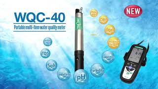 Multiparameter Water Quality Meter WQC40 [upl. by Erme]