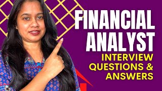 Financial Analyst Interview Questions and Answers in Hindi and English [upl. by Ettelracs882]