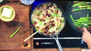 Crispy Pancetta and Asparagus Risotto [upl. by Higgs390]