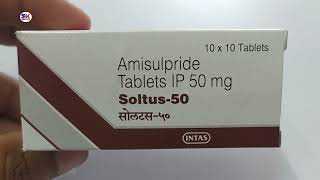 Soltus50 Tablet  Amisulpride 50mg Tablet  Soltus50mg Tablet Uses Benefits Dosage Review [upl. by Semadar364]