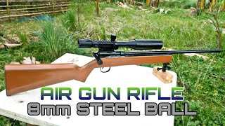 Marble Gun  airgun SNIPER rifle design 8MM STEEL BALL [upl. by Kleeman529]