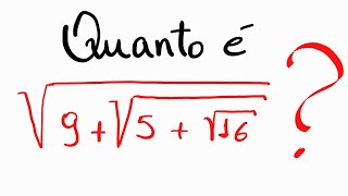 Expressão numérica com RAIZ QUADRADA [upl. by Robi]