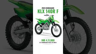 2024 Kawasaki KLX 140R F Launched in India 🇮🇳 [upl. by Nednal]