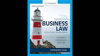 Andersons Business Law amp The Legal Environment  Comprehensive Edition [upl. by Ednihek]