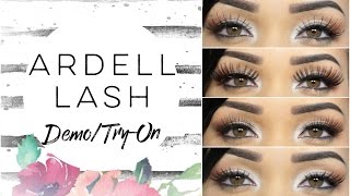 20 Pairs Ardell Lash TryOnDemo feat EyelashesUnlimitedcom [upl. by Andaira]