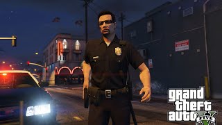 Être un policier sur Gta 5 [upl. by Attenyt]