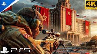 KGB HEADQUARTERS INFILTRATION PS5 Realistic ULTRA Graphics Gameplay 4K 60 FPS Call of Duty [upl. by Carley]