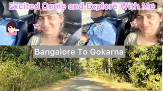 Bangalore to Gokarna Day1 By Road  Whitefield  Tumkur  ChitraDurga  Davanagere   Maruti Swift [upl. by Aloise]