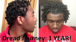 Dread Journey 1 Year  How to Get Dreads [upl. by Amsirahc]