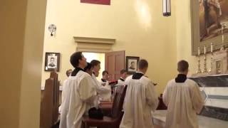 Salve Regina Solemn Tone FSSP [upl. by Gracie333]