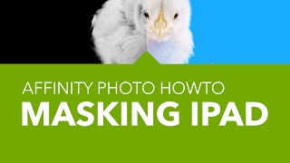 Affinity Photo IPAD tutorial for masking basics [upl. by Paterson332]