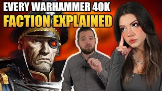 Reacting to EVERY FACTION IN WARHAMMER 40K by Bricky  Part 1 [upl. by Takashi651]