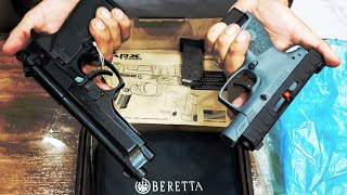 Beretta 92fs Vs Beretta APX Carry [upl. by Halla924]