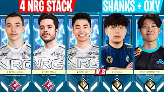 4 NRG Pros vs C9  EG s0m Ethan Crashies Victor in one team vs Shanks amp OXY in ranked [upl. by Stanhope]