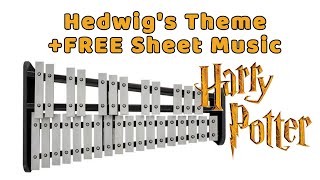 Harry Potter Hedwigs Theme on Glockenspiel notes transcription  sheet music  score  lesson  pdf [upl. by Finah]