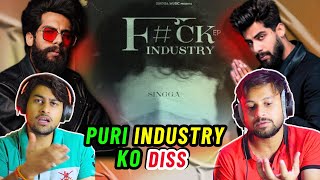 Fck Industry  Singga  Boycott Music Industry  The Reacting Bros  TRB Reacts [upl. by Anilev]