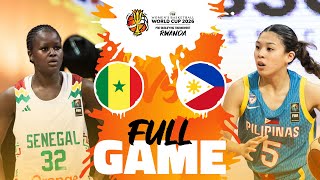 Senegal v Philippines  Full Basketball Game  FIBAWWC 2026 PreQualifying Tournament [upl. by Thier]