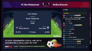 Fútbol En Vivo Gratis  Khabarovsk vs Rodina Moscow  1 Liga [upl. by Smith]