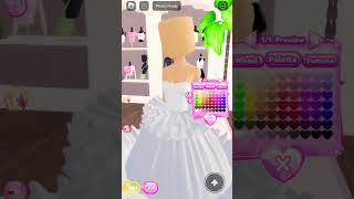 How to make Ariana Grande’s Grammys dress in Dress To Impress [upl. by Uv]