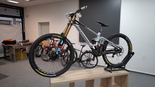 2022 Downhill Mountainbike Mondraker SUMMUM CARBON RR MX Fully Review [upl. by Fabian]