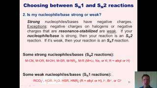 Chapter 8 – Substitution Reactions Part 2 of 3 [upl. by Bendicty]