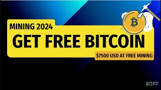 FREE CRYPTO MINING SITE 7K USD IN FREE BITCOIN MINING 2024 FREE CRYPTO [upl. by Aecila149]