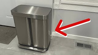 What you should know about the simplehuman trash can [upl. by Noraed]