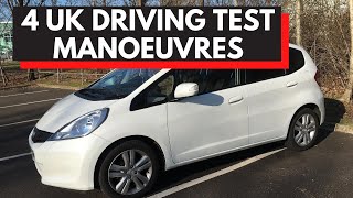 4 UK driving test manoeuvres [upl. by Yanahs]