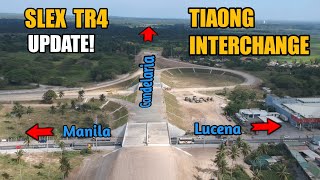 SLEX TR4 TIAONG INTERCHANGE ON GOING CONSTRUCTION UPDATE [upl. by Koehler245]