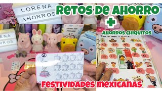 RETOS DE AHORRO💰Festividaded mexicanas 8🇲🇽🎲💌🍀☺️ comenzamos con los ahorros chiquitos1 💰 [upl. by Tevis]