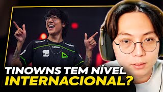 TINOWNS SABE JOGAR COM CAMPEÃO AD COACH SeeEl ANALISA SUA GAMEPLAY NA SOLOQ DA COREIA  Worlds 2023 [upl. by Laraine]