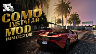 O MELHOR MOD GRAFICO PARA GTA V EM 2023  GUIA COMPLETO DE INSTALAÇAO  MOD IMMERSION GRAPHICS [upl. by Worth356]