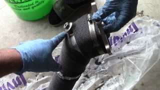 Wrapping a Downpipe  Part 1 [upl. by Anidan]