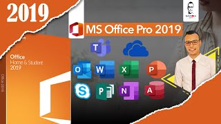 How to Install MS Office new 2019  طريقة تحميل وتحديث برامج الاوفيس اخر اصدار [upl. by Elga]