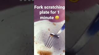 annoyingthings fork scratching plate [upl. by Fairweather860]