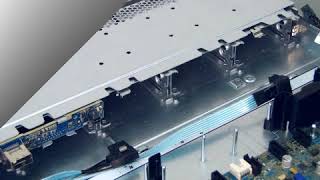 replace 8 SFF drive backplane HPE ProLiant DL360 Gen9 Server [upl. by Mcclenon]