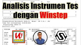 Analisis Instrumen Tes dengan Winstep [upl. by Ariada]