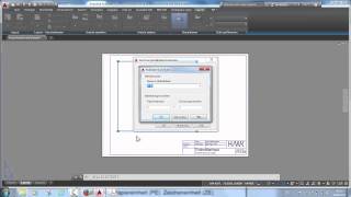 AutoCad 2015 Maßstäbe anpassen [upl. by Esilrac]